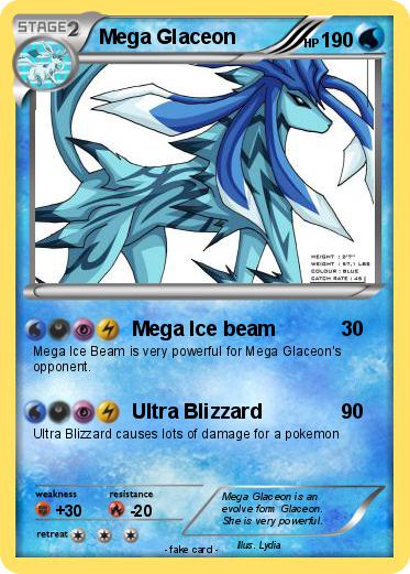 Pokemon Mega Glaceon