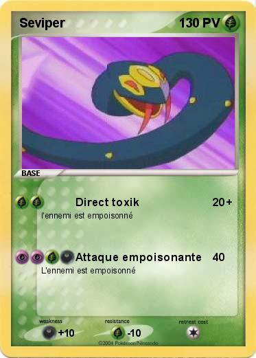 Pokemon Seviper