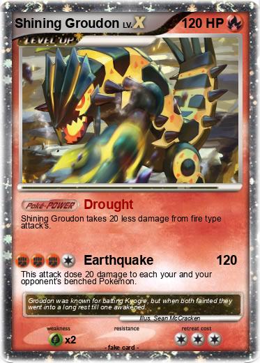 Pokemon Shining Groudon