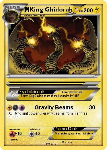 Pokemon King Ghidorah