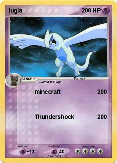 Pokemon lugia