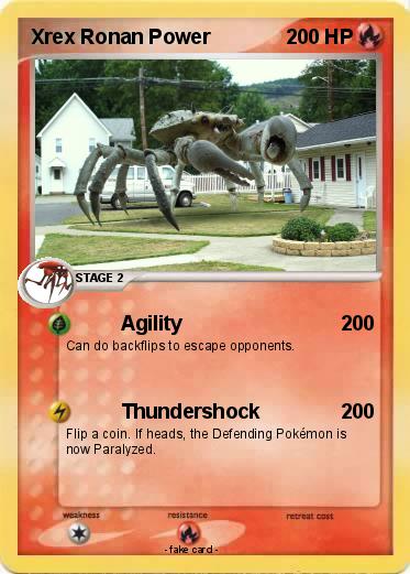 Pokemon Xrex Ronan Power