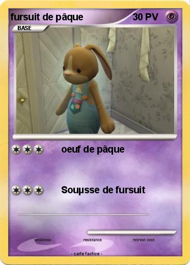 Pokemon fursuit de pâque