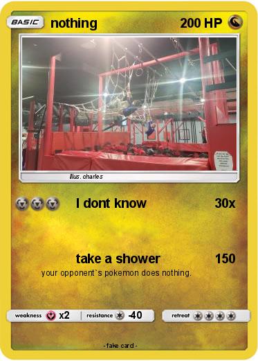 Pokemon nothing
