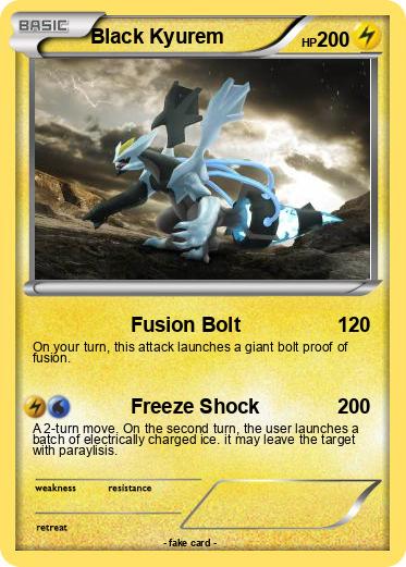 Pokemon Black Kyurem