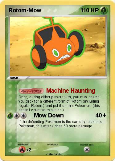 Pokemon Rotom-Mow