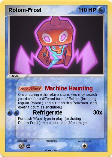 Pokemon Rotom-Frost