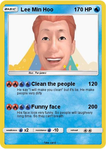 Pokemon Lee Min Hoo