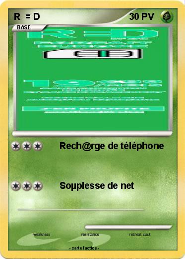Pokemon R  = D