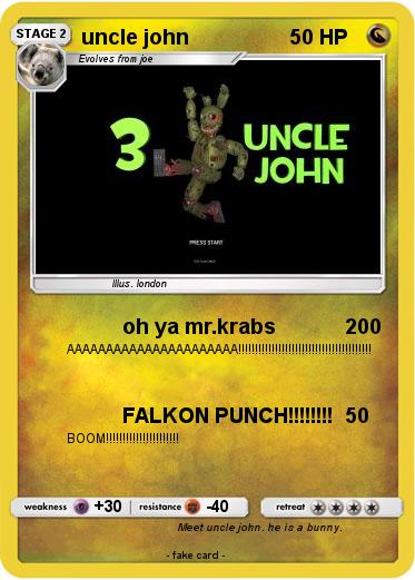 Pokemon uncle john