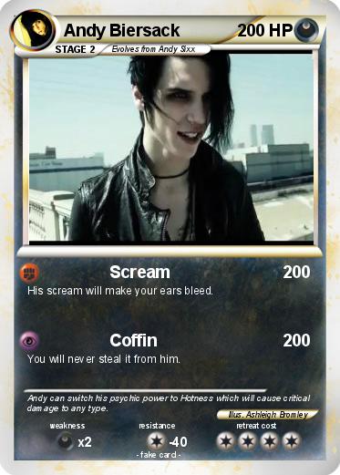 Pokemon Andy Biersack