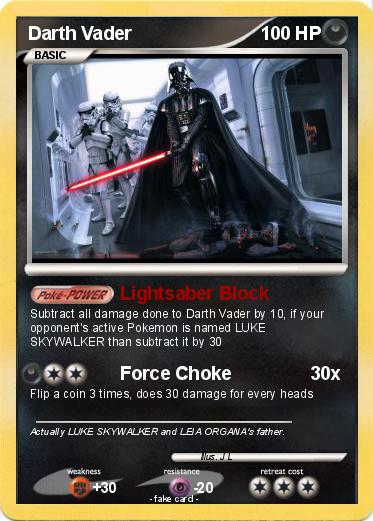 Pokemon Darth Vader