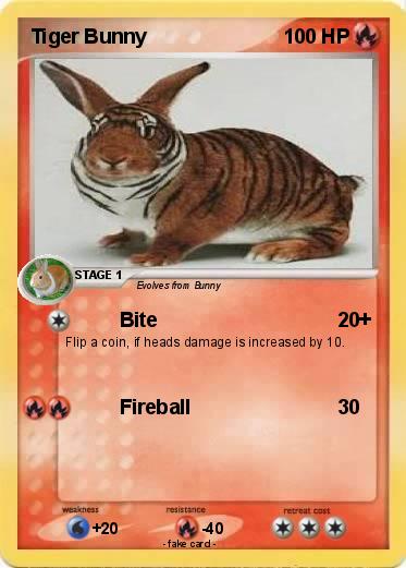 Pokemon Tiger Bunny