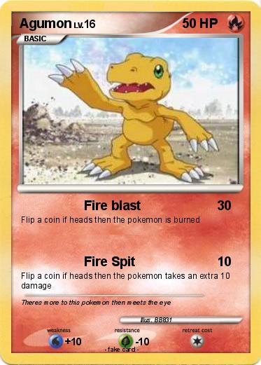 Pokemon Agumon