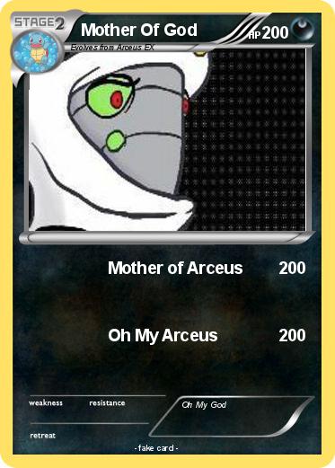 Pokemon Mother Of God