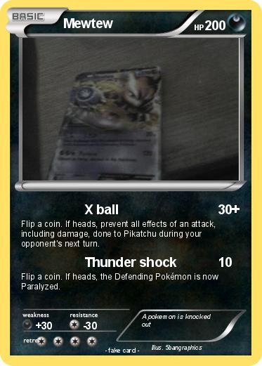 Pokemon Mewtew