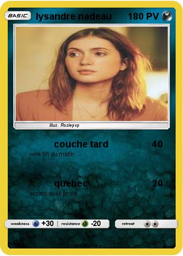 Pokemon lysandre nadeau