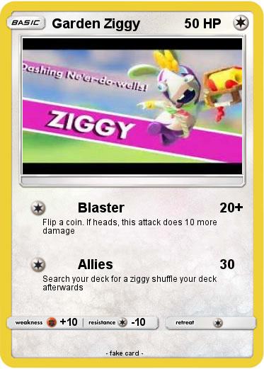 Pokemon Garden Ziggy