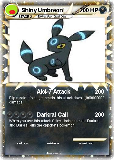 Pokemon Shiny Umbreon