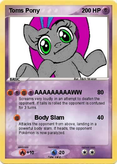 Pokemon Toms Pony