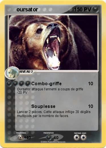 Pokemon       oursator