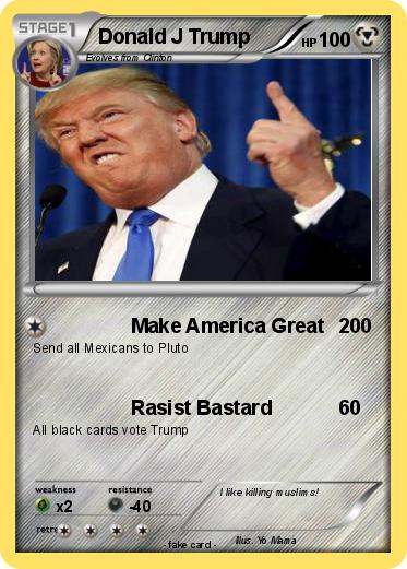 Pokemon Donald J Trump