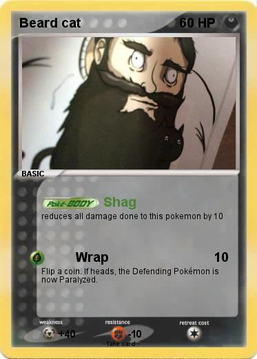 Pokemon Beard cat