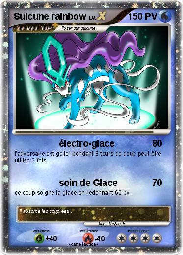 Pokemon Suicune rainbow