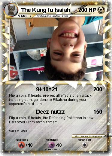 Pokemon The Kung fu Isaiah