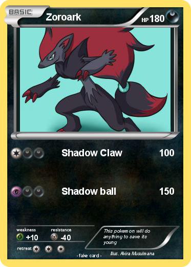 Pokemon Zoroark