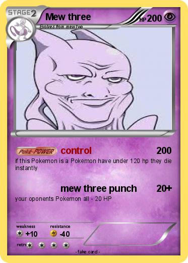 Pokemon Mew three