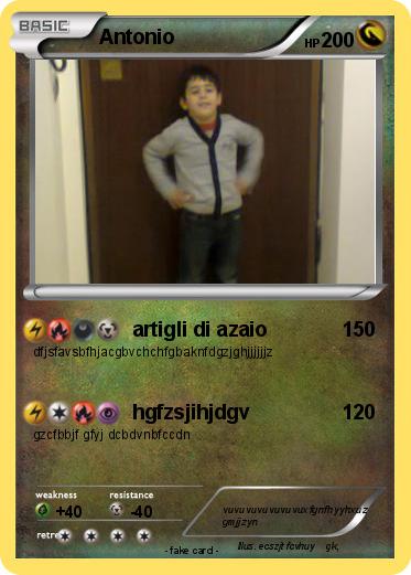 Pokemon Antonio