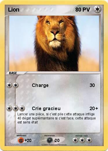 Pokemon Lion