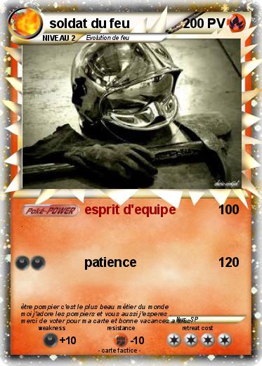 Pokemon soldat du feu