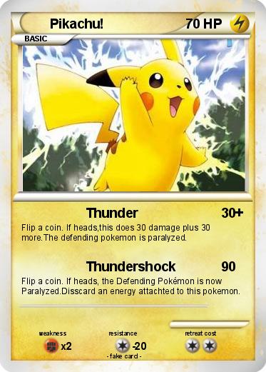 Pokemon Pikachu!