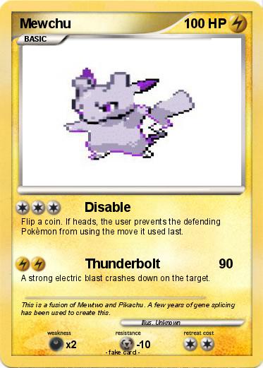 Pokemon Mewchu