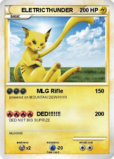 Pokemon ELETRICTHUNDER