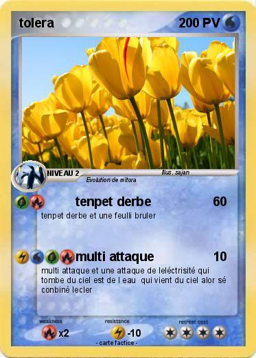Pokemon tolera