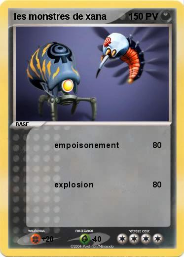 Pokemon les monstres de xana