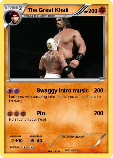 Pokemon The Great Khali