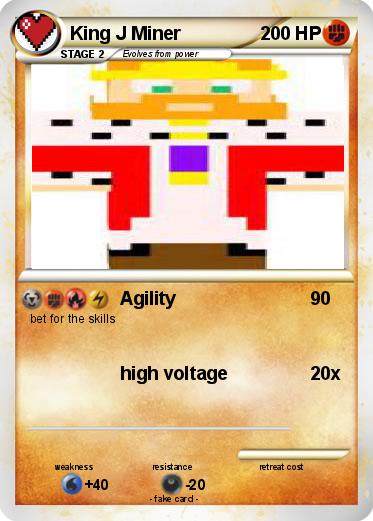 Pokemon King J Miner