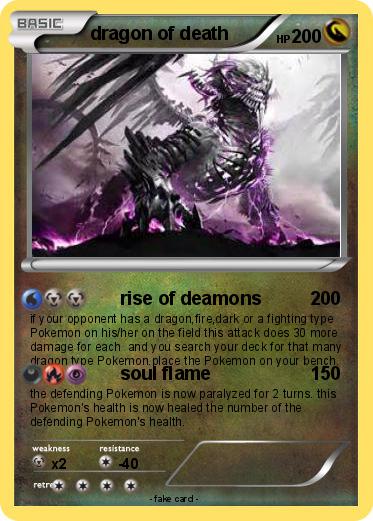 Pokemon dragon of death