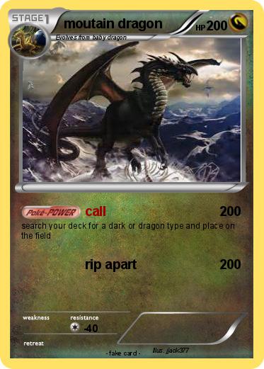Pokemon moutain dragon