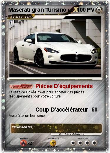 Pokemon Maserati gran Turismo
