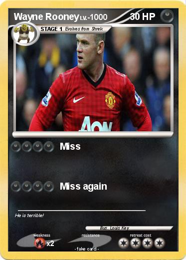 Pokemon Wayne Rooney
