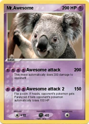 Pokemon Mr.Awesome