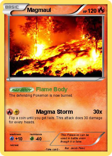 Pokemon Magmaul