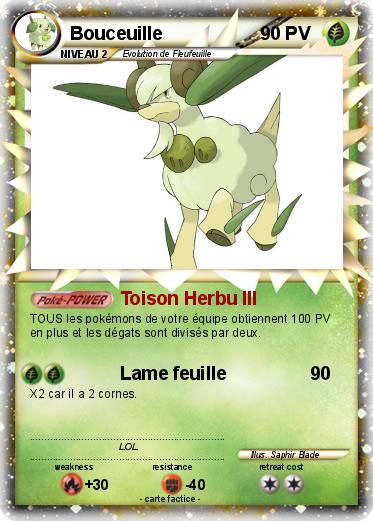 Pokemon Bouceuille