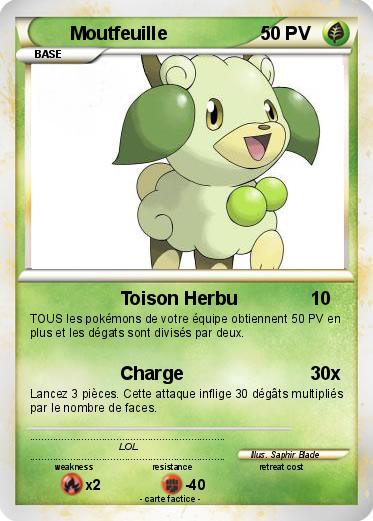 Pokemon Moutfeuille