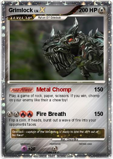 Pokemon Grimlock